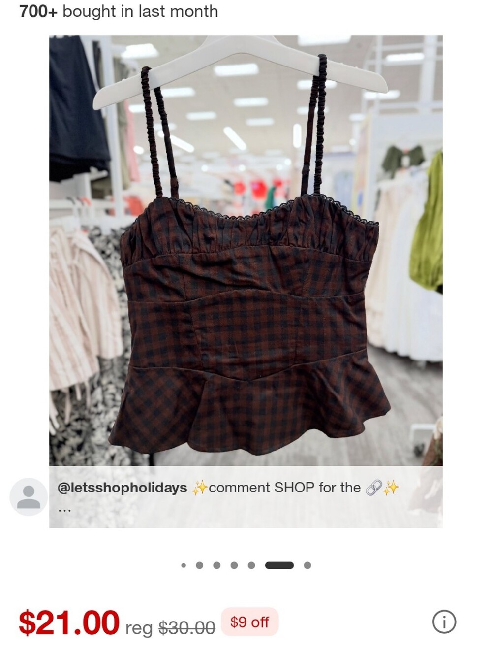 TARGET Ginham Top